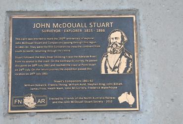 John McDouall Stuart 150th Anniversary