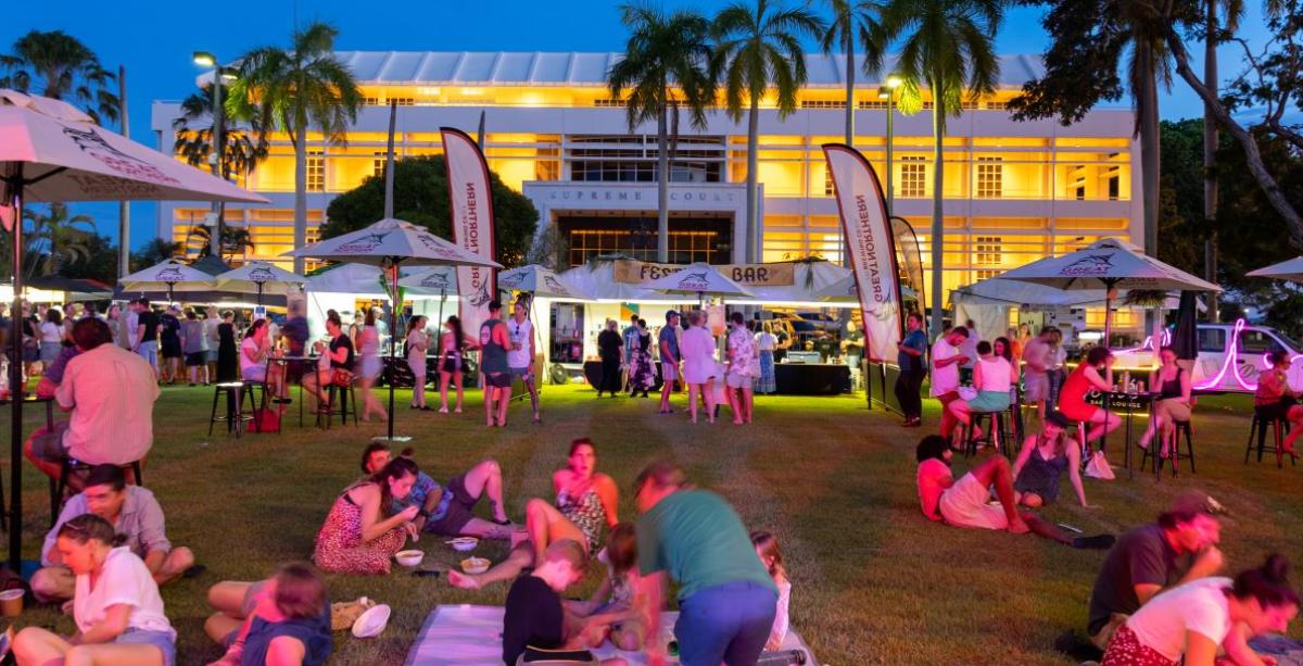 Lawns at the 2021 International Laksa Festival 2021 Laksa Festival